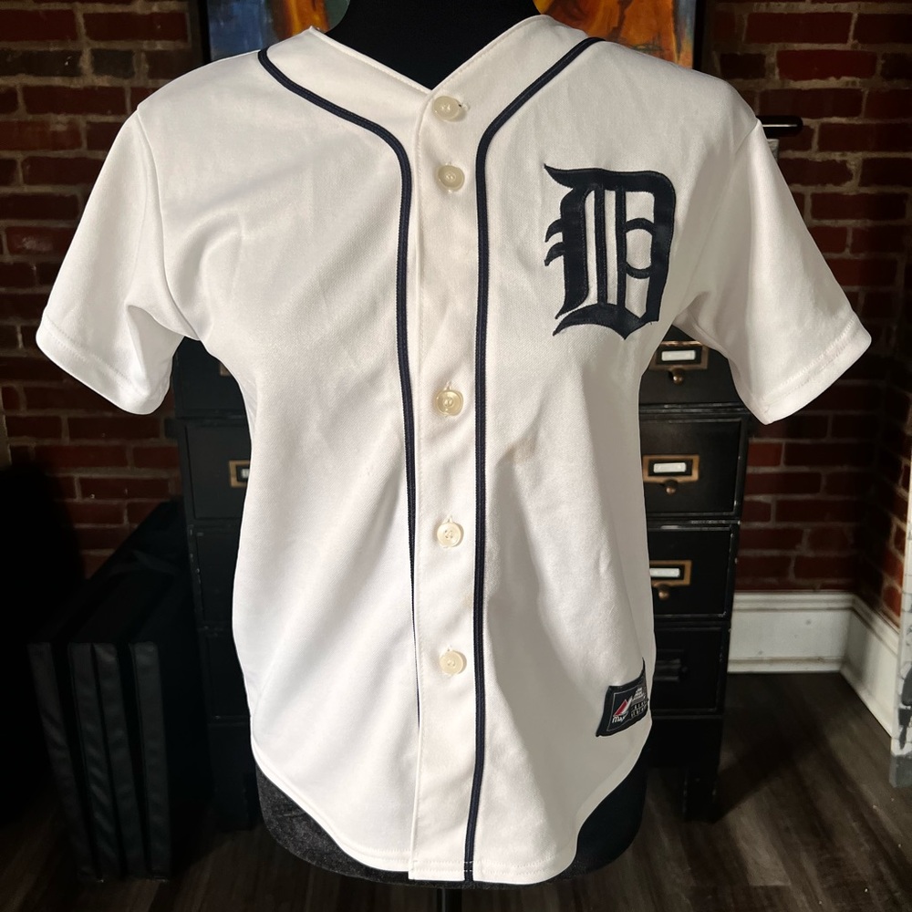 Vintage Detroit Tigers Baseball Jersey - Brandon Inge #15 (Majestic, M)